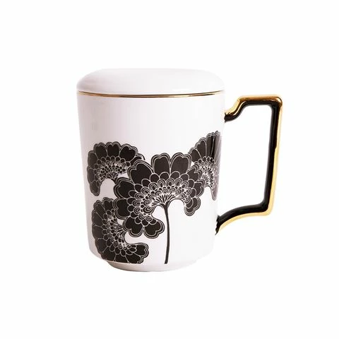 Ashdene - Florence Broadhurst White Infuser 3pce 3 Ashdene - Florence Broadhurst White Infuser 3pce