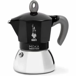 Bialetti - Moka Induction Espresso Maker Black 2 Cup