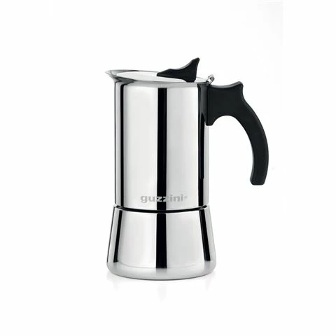 Guzzini - Giulietta Induction Moka Coffee Maker S/S 6 Cups 3 Guzzini - Giulietta Induction Moka Coffee Maker S/S 6 Cups