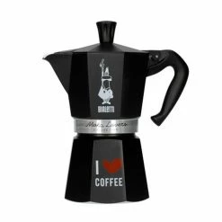 Bialetti - Moka Express Espresso Maker Black 6 Cup