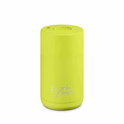 Frank Green - Neon Yellow Reusable Cup 295ml 3 Frank Green - Neon Yellow Reusable Cup 295ml