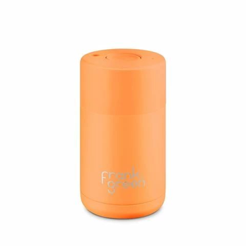 Frank Green - Neon Orange Reusable Cup 295ml 3 Frank Green - Neon Orange Reusable Cup 295ml