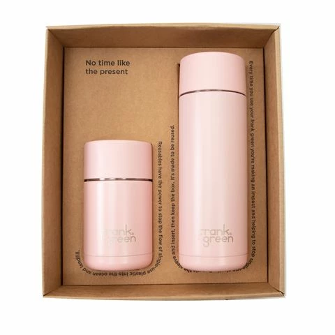 Frank Green - Ceramic Gift Set Blushed Pink 2pce 3 Frank Green - Ceramic Gift Set Blushed Pink 2pce