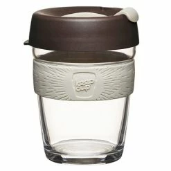 Keepcup - Brew Reusable Glass Coffee Cup Roast 340ml