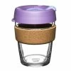 Keepcup - Brew Re-Use Glass Coffee Cup Cork Moonlight 340ml -KeepCup shop 188737 Large