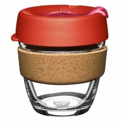 Keepcup - Brew Reusable Glass Coffee Cup Cork Daybreak 227ml
