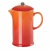 Le Creuset - French Coffee Press Volcanic Flame 1L -KeepCup shop 193717 Large