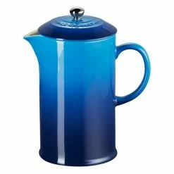 Le Creuset - French Coffee Press Azure Blue 1L
