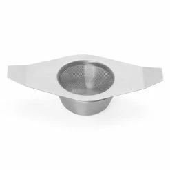 D Line - Stainless Steel Tea Strainer With Drip Bowl 11cm