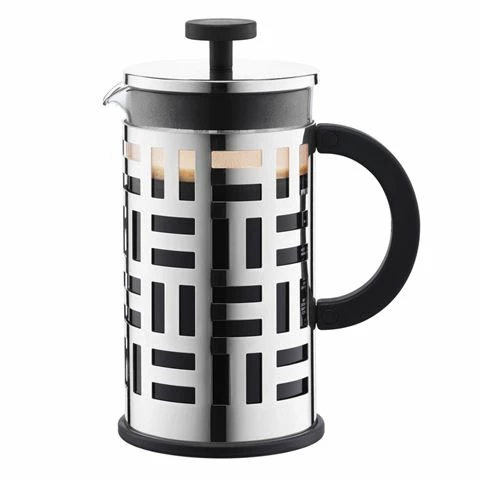Bodum - Eileen French Press Coffee Maker Chrome 1L 3 Bodum - Eileen French Press Coffee Maker Chrome 1L