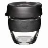 Keepcup - Brew Reusable Glass Coffee Cup Black 227ml 2 Keepcup - Brew Reusable Glass Coffee Cup Black 227ml -KeepCup shop 573270 Large
