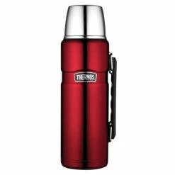 Thermos - Stainless Steel King Vacuum Flask Red 2L