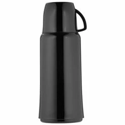 Helios - Elegance Vacuum Flask Black 1L