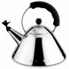 Alessi - Michael Graves Kettle With Bird Whistle Black -KeepCup shop 634619 Large