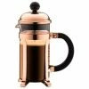 Bodum - Chambord Original Coffee Plunger Copper 3 Cup -KeepCup shop 684111 Large