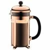 Bodum - Chambord Original Coffee Plunger Copper 8 Cup -KeepCup shop 684112 Large