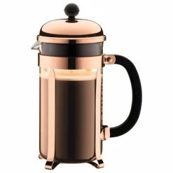 Bodum - Chambord Original Coffee Plunger Copper 8 Cup